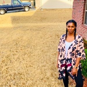 Steve Madden Animal Print Kimono Duster Coverup